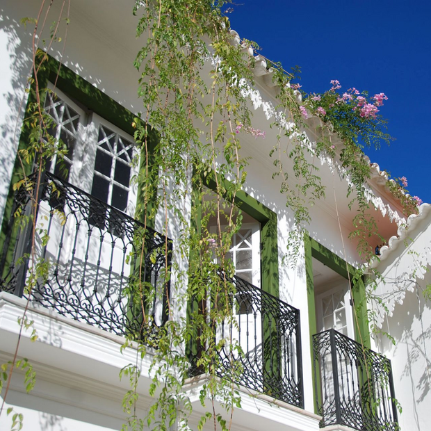 Privatrundreise Brasilien, Balkon, Hotel Solar do Rosario, Ouro Preto