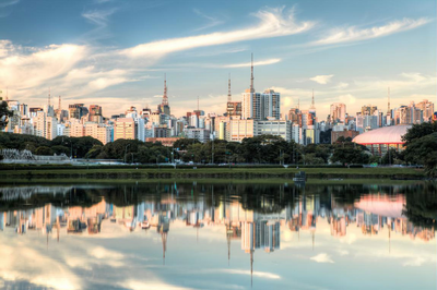 Skyline von Sao Paulo, Brasilien Rundreise