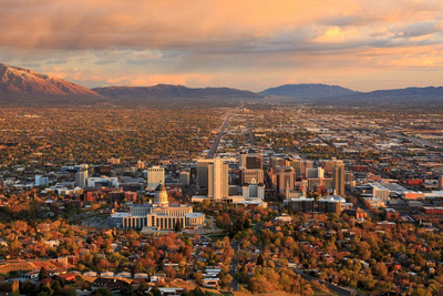 Salt Lake City, Utah, USA Mietwagenreise