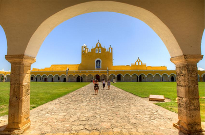 Mexiko Rundreise, Maya Tempel, Yucatan Izamal, Kultur, Tradition, Geschichte