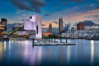 Rock'n'Roll Hall of Fame, Cleveland, USA Reise Mietwagen