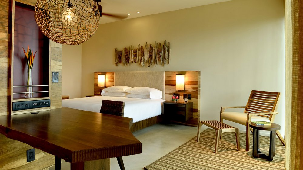 Schlafzimmer, Hotel Andaz Peninsula Papagayo Resort, Luxusreise Costa Rica