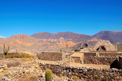 Ruinenstätte Pucara de Tilcara, Jujuy, Salta, Argentinien Rundreise
