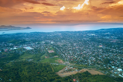 Managua aus der Luft, Nicaragua Reise, Mittelamerika