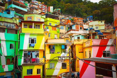 Favelas, Rio de Janeiro, Brasilien Reise