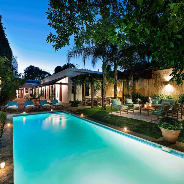 Pool, Casas del XVI, Dominikanische Republik Rundreise