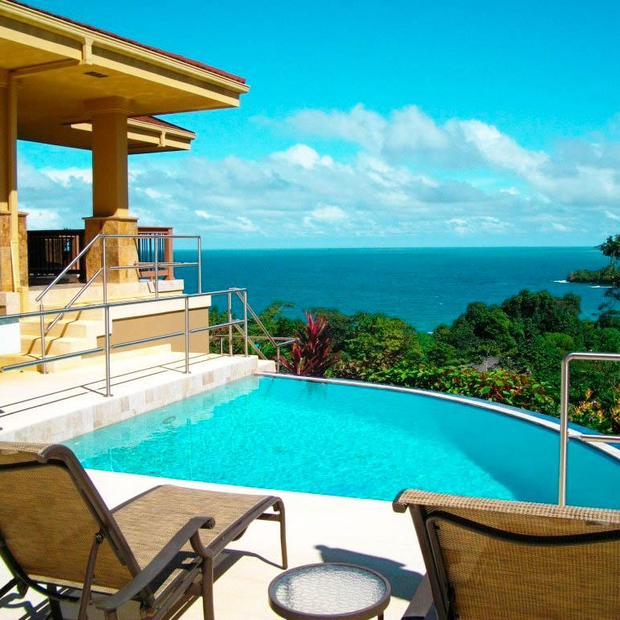 Mittelamerika Rundreisen, privater Pool, Red Frog Beach Resort, Bocas del Toro