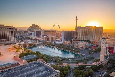Las Vegas, Nevada, Kalifornien, USA Westküste Mietwagenreise