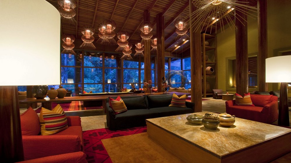 Sittbereich Lobby Tambo del Inka, Heiliges Tal Peru Hotel, Privatrundreise Peru, Peru Luxusreise