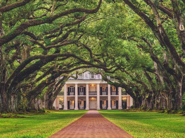 Oak Alley Plantation, Louisiana, USA Mietwagenreise