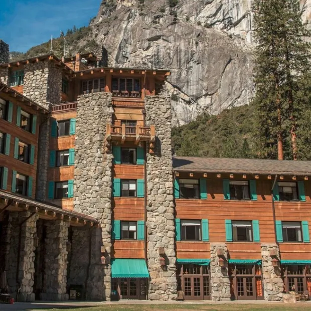 Aussen, The Majestic Yosemite Hotel, Yosemite Valley, USA Rundreise