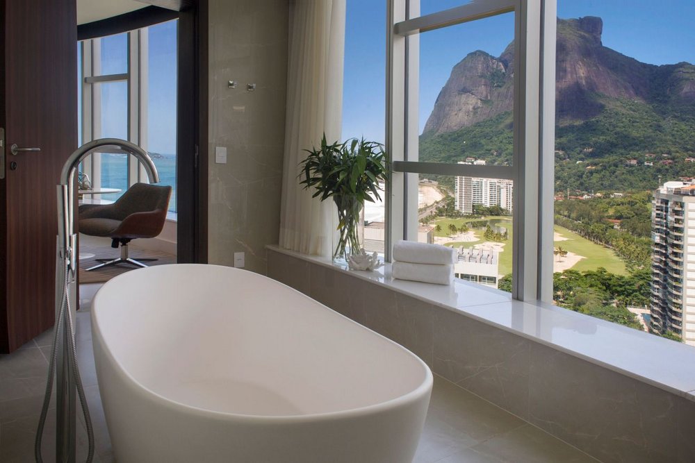 Privat geführte Brasilien Reise, Badezimmer, Gran Melia Rio de Janeiro