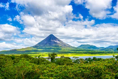 Traumlandschaften in Costa Rica: der Vulkan Arenal