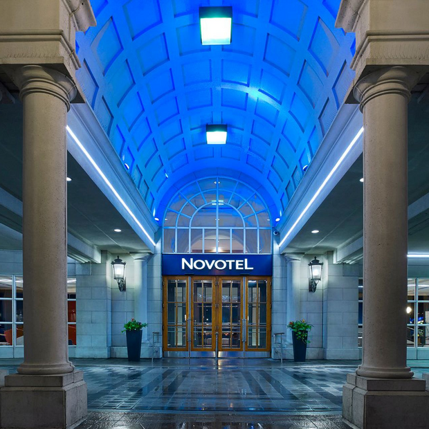 Eingangsbereich, Novotel Toronto Center, Kanada Rundreise
