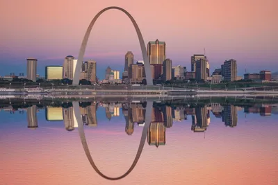 Gateway Arch, St. Louis, Missouri, USA Mietwagenreise