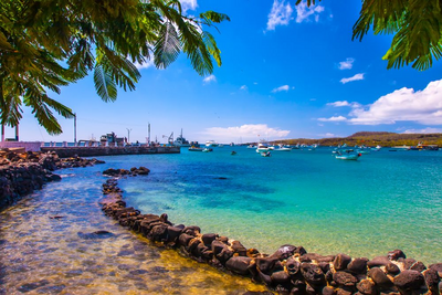 Hafen, San Cristobal, Galapagos, Ecuador Reise