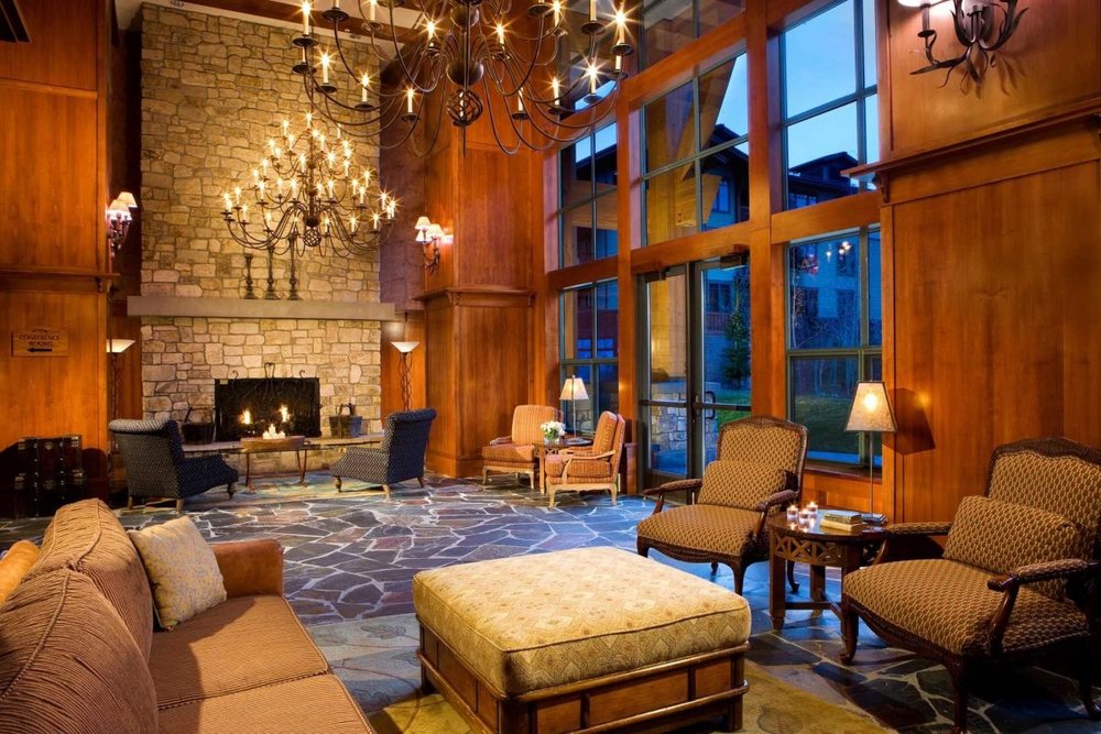 Lounge, Village Lodge, Mammoth Lakes, USA Reise