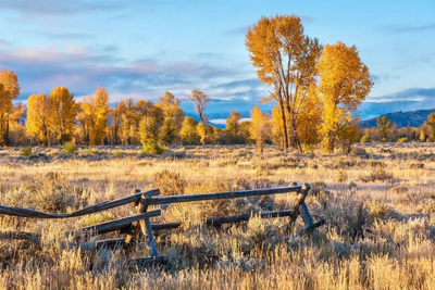Jackson Hole, Wyoming, Rocky Mountains, USA Mietwagenreise