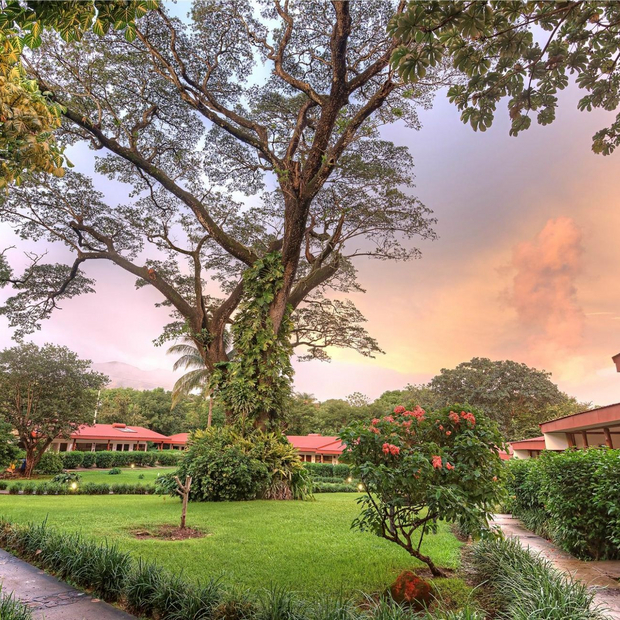 Gartenbereich, Hacienda Guachipelin, Costa Rica Reisen