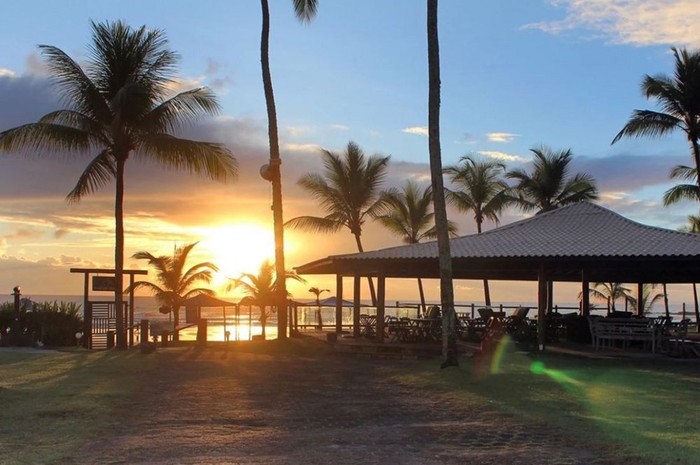Sonnenuntergang, Jardim Atlântico Beach Resort, Hotel, Brasilien Rundreise