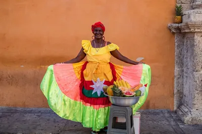 Einheimische, Cartagena, Kolumbien Rundreisen
