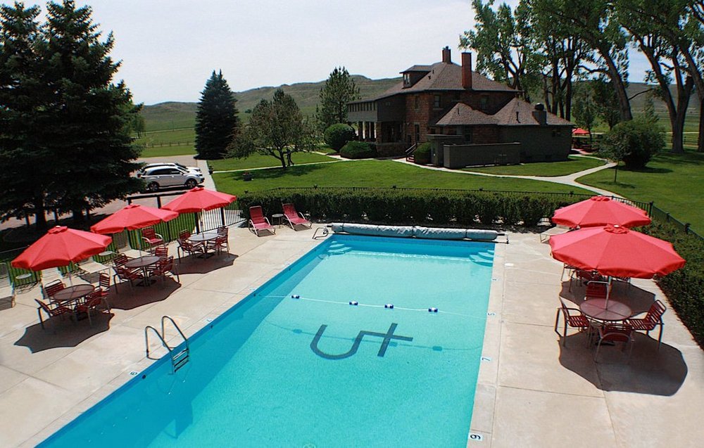 Pool, The Ranch at UCross, Wyoming, USA Reisen