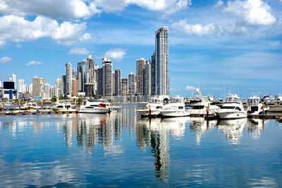 Panama Stadt, Skyline, Panama Reisen, Mittelamerika