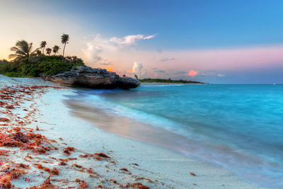 Mexiko Traumreise, Sonnenuntergang, Playa del Carmen, unvergessliche Momente