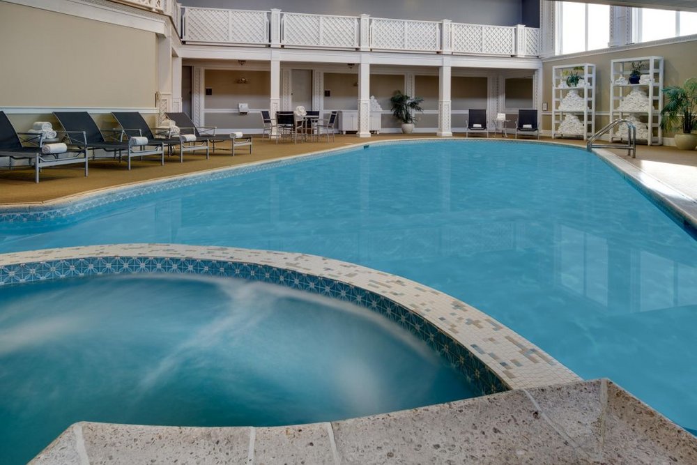 Pool, Hotel Viking, Newport, USA Reise