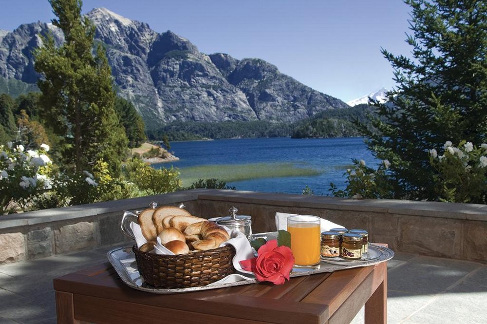 Frühstückstisch mit Ausblick, Llao Llao Bariloche Hotel und Resort, Rundreise Argentinien