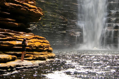 Brasilien Reise, Chapada Diamantina, Wasserfall, Natur erleben