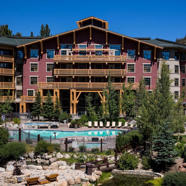 Pool, Village Lodge, Mammoth Lakes, USA Reise