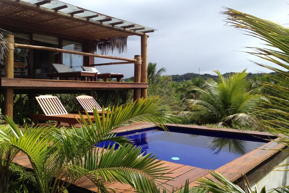 Brasilien Individualreise, privater Pool, relaxen, Itacare