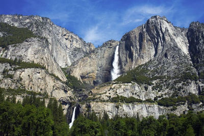 Yosemite Wasserfall, USA Mietwagenreise Kalifornien 