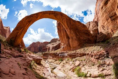 Rainbow Arch, Lake Powell, Utah, USA Westküste Mietwagenreise