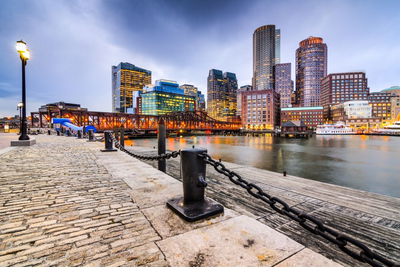 Skyline, Boston, New England, USA Reise