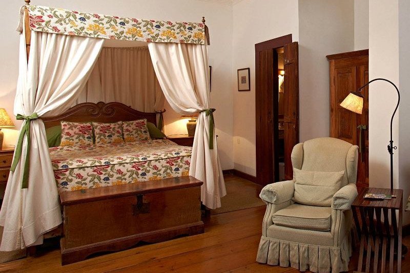 Individualreise Brasilien, Romantisches Schlafzimmer, Hotel Solar da Ponte, Tiradentes