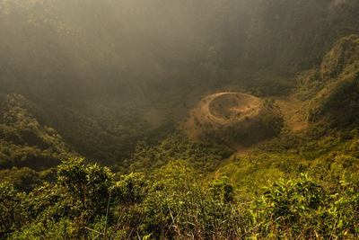 El Boqueron Krater, El Salvador Reise