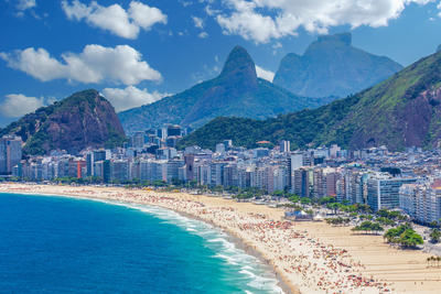 Copacabana, Rio de Janeiro, Brasilien Reise