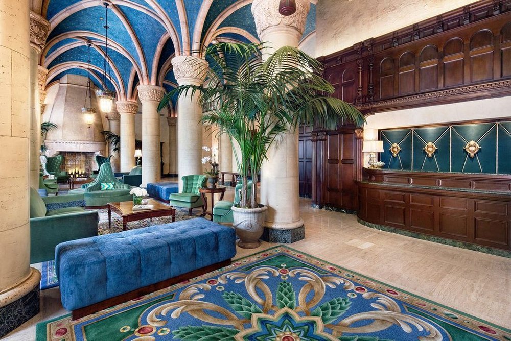 Lobby, Biltmore Hotel Miami, Florida, USA