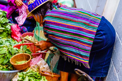 Guatemala Reise, Almolonga Gemüsemarkt