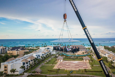 Dinner in the Sky, Dominikanische Republik Reise