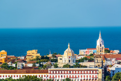maßgeschneiderte Kolumbien Rundreise, Panoramabild Cartagena, Kolumbien Rundreise
