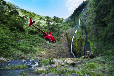 Helikopterflug, Dominikanische Republik, Hochzeitsreise
