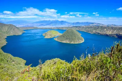 Cuicocha Kratersee, Ecuador Reisen, Natur