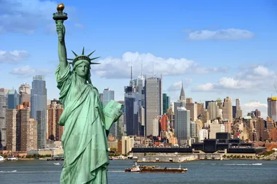 Freiheitsstatue, New York, USA Zugreise