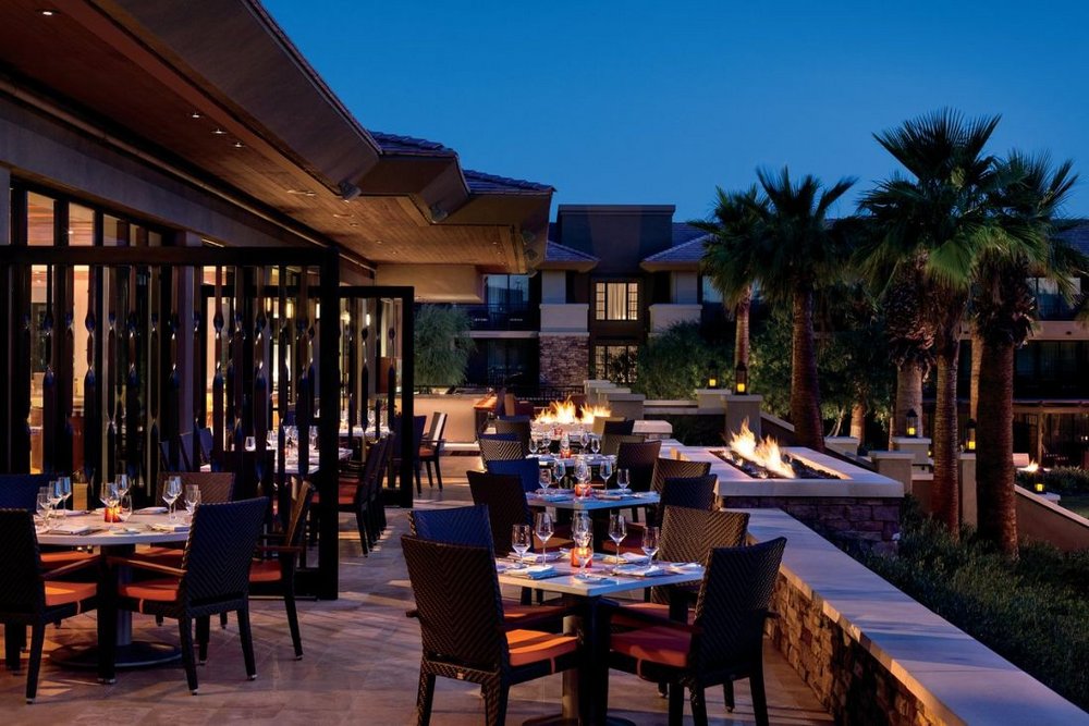 Restaurant, The Ritz Carlton Rancho Mirage, Palm Springs, USA Reise