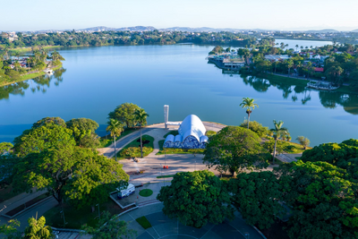 Lagoa da Pampulha, Belo Horizonte, Brasilien Architekturreise