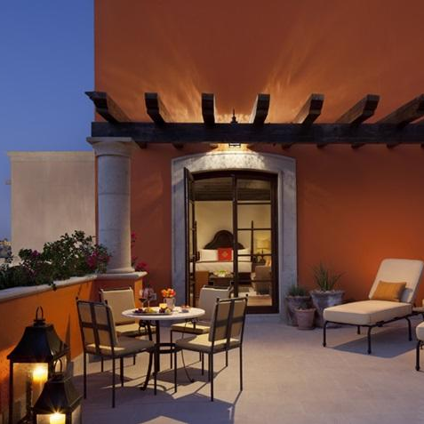 Dachterrasse, Rosewood San Miguel de Allende, Mexiko Reisen
