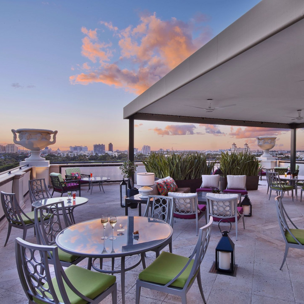 Club Lounge Terrace, The Breakers Palm Beach, Florida, USA Reisen